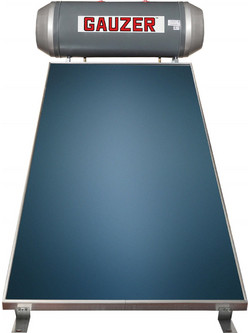 Gauzer Optima Max Standard Ηλιακός Θερμοσίφωνας 160lt 2.4m² Glass Διπλής Ενέργειας