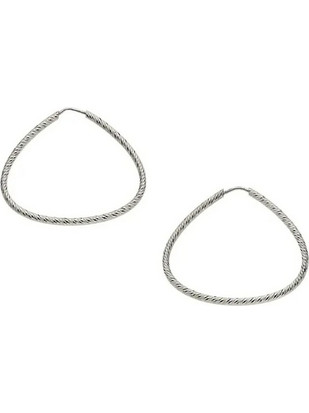 Breeze Γυναικεία Σκουλαρίκια Κρίκοι από Ασήμι 925 212003.4