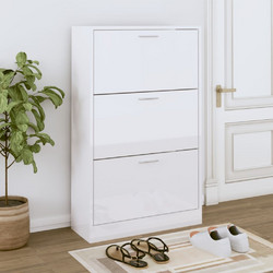 vidaXL Παπουτσοθήκη Ξύλινη 63x24x103cm 342554