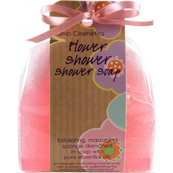 Flower Shower Soap Σφουγγάρι Μπάνιου για Απολέπιση