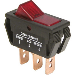 ΔΙΑΚΟΠΤΗΣ SWITCH ON/OFF 12V 20A RED 30X14mm CARPOINT (0810682)