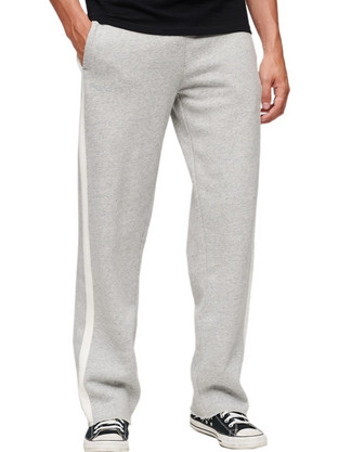 Superdry Ανδρικό Παντελόνι Φόρμας Γκρι M7011097A-ZUC