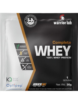 Warriorlab Complete Whey Vanilla Πρωτεΐνη Ορού Γάλακτος Γράμμωσης Χωρίς Γλουτένη 30gr
