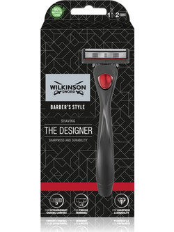 Wilkinson Sword Barbers Style The Architect Ξυραφάκι με Ανταλλακτικές Κεφαλές με 5 Λεπίδες & Λιπαντική Ταινία + Κεφαλές Αντικατάστασης 2τμχ