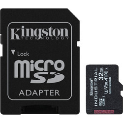 Kingston Industrial Temperature microSDHC 32GB Class 10 U1 UHS-I + Adapter
