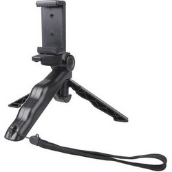 Portable Hand Grip / Mini Tripod Stand Steadicam Curve with Straight Clip for GoPro HERO 4 / 3 / 3+ / SJ4000 / SJ5000 / SJ6000 Sports DV / Digital Camera / iPhone , Galaxy and other Mobile Phone(Black
