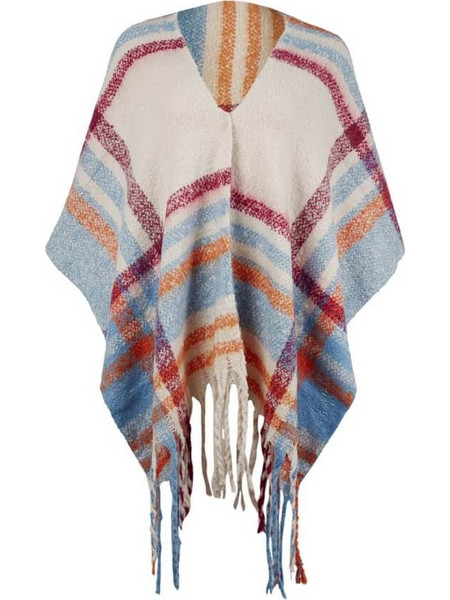 Καρό Blanket - Κασκόλ πολύχρωμο 21000341-18