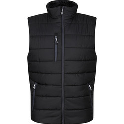 Regatta Αμάνικο Ανδρικό Μπουφάν Puffer Μαύρο TRA892
