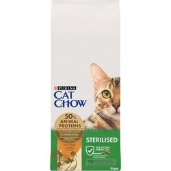 Purina Cat Chow Sterilised with Turkey 15kg