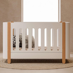 Casababy Reine Πολυμορφική Κούνια για Στρώμα 70x140cm Λευκή
