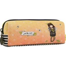 Santoro Gorjuss Bee Loved Κασετίνα Βαρελάκι Πορτοκαλί 893GJ01