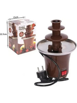 Συντριβάνι σοκολάτας με 3 επίπεδα - Mini chocolate fondue fountain z692044