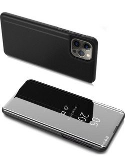 Powertech Clear View Back Cover Black (iPhone 13/13 Pro)