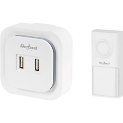 Rebel DM-3266 Ασύρματο κουδούνι 230V (36 μελωδίες, 2 υποδοχές USB)