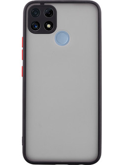 Lime Hardshell Fusion Θήκη Black With Red Keys (Realme C25 / C25s)