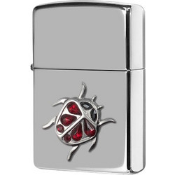 ZIPPO ΑΝΑΠΤΗΡΑΣ SILVER LADYBUG 20509