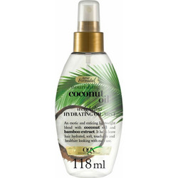 OGX Coconut Oil Weightless Hydration Oil Mist Ξηρό Λάδι Μαλλιών 118ml