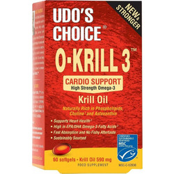 Medmelon Flora Udo's Choice O-Krill 3 Έλαιο Κριλ 60 Μαλακές Κάψουλες