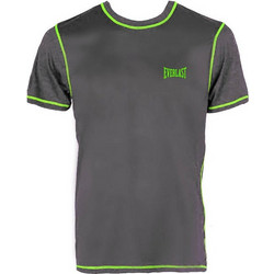 Everlast Fluo Ανδρικό Αθλητικό T-Shirt Ανθρακί EVR9624-GRY