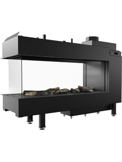 Kratki LEO/LP/100/TUNEL/G31/37MBAR Ενεργειακό Τζάκι Αερίου Τρίπλευρο 8.2kW