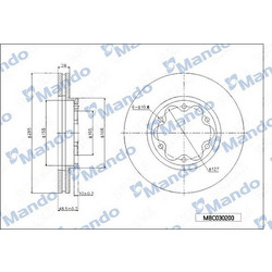 Mando Δισκόπλακα - MBC030200