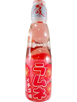 Hata Ramune Αναψυκτικο Strawberry 200ml (HATA153)