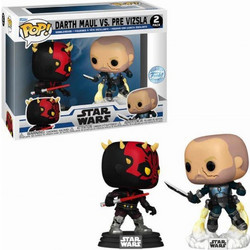 Funko Pop! Darth Maul Vs Pre Vizsla 2-Pack Star Wars Special Edition