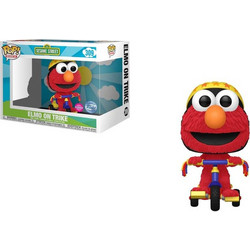 Funko Pop! Rider 123 Sesame Street 309 Elmo On Trike Exclusive