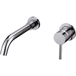 Karag Artemis 911-P Chrome Μπαταρία Νιπτήρα Εντοιχισμού