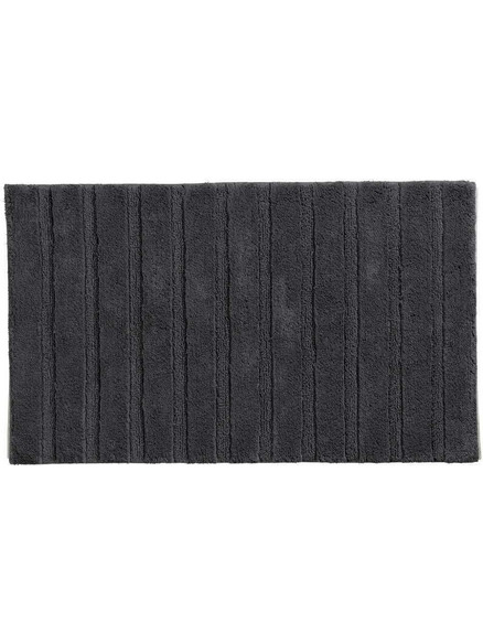 Πατάκι Μπάνιου Αντιολισθητικό Megan 23593 80x50cm Dark Grey Kela 50 X 80 100% Βαμβάκι