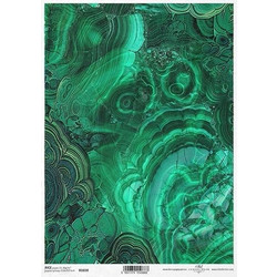 Ριζόχαρτο gemstones green 21x29.7εκ. (ITD-R1658)