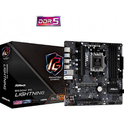 Asrock B650M PG Lightning Motherboard Micro ATX με AMD AM5 Socket