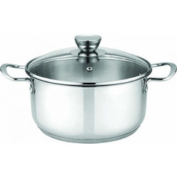 Βιομάρ Inox 780022 Κατσαρόλα Χύτρα Ανοξείδωτη 22cm