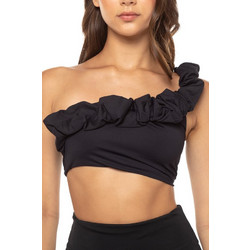 Sundek Bikini Top με Έναν Ώμο Μαύρο GW327KTL5900