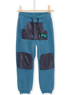 Παιδικό Παντελόνι Φόρμας για Αγόρια Fleece Dino ΠΡΑΣΙΝΟ
