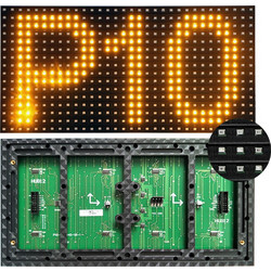 P10 SMD LED MODULE 32x16 YELLOW IP65