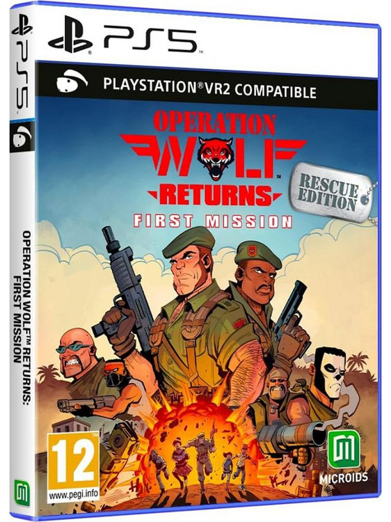 Operation Wolf Returns First Mission Rescue Edition PS5
