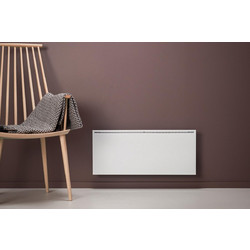 Adax Famn H 06 KWT White Θερμοπομπός Τοίχου 600W με Θερμοστάτη και WiFi