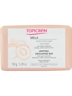 Topicrem Unifying Exfoliating Bar Σαπούνι Scrub Σώματος 150gr