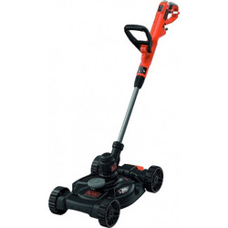 Black & Decker BESTE630CM-QS Χορτοκοπτικό Ρεύματος με Ρόδες 550W