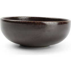 Μπολ stoneware καφέ 12 x 5 εκατ. Tabo
