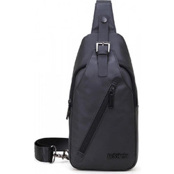 Arctic Hunter Ανδρική Τσάντα Στήθους Μαύρη XB13006-BK
