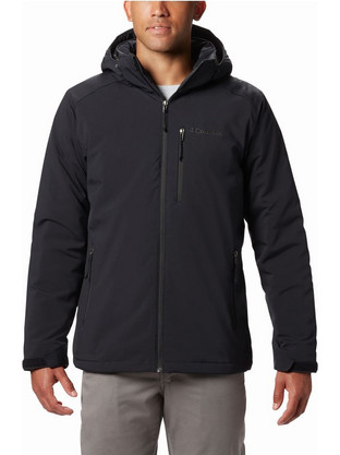 Columbia Gate Racer Αθλητικό Ανδρικό Μπουφάν Χειμωνιάτικο Softshell Αδιάβροχο Μαύρο WO3260-014