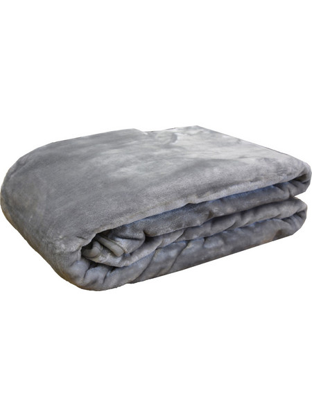 Κουβέρτα Βελουτέ King Size 240x260 3 Grey - Anna Riska