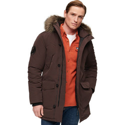 Superdry Everest Ανδρικό Μπουφάν Χειμωνιάτικο Παρκά Καφέ M5011741A-04O