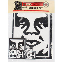 Obey Sticker Pack 2-Icon Face (25 Mixed Stickes) (100630001-AST)