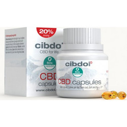 Cibdol CBD 20% 2000mg 60 Μαλακές Κάψουλες