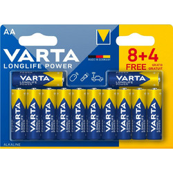 Varta Longlife AA 12τμχ