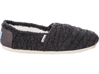 TOMS Espadrilles FI GREY CABLE KNIT ESP - ΓΚΡΙ