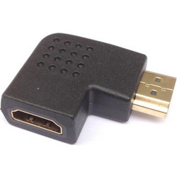 Aculine AD-030 Μετατροπέας HDMI male σε HDMI female 90 Χρώμα:Μαύρο